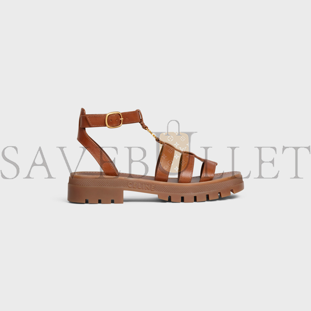 Ce**e clea triomphe gladiator sandal in calfskin - vegetal tanning 352463778c.04lu